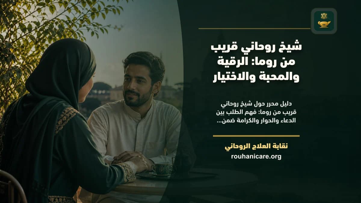 شيخ روحاني قريب من روما: الرقية والمحبة والاختيار