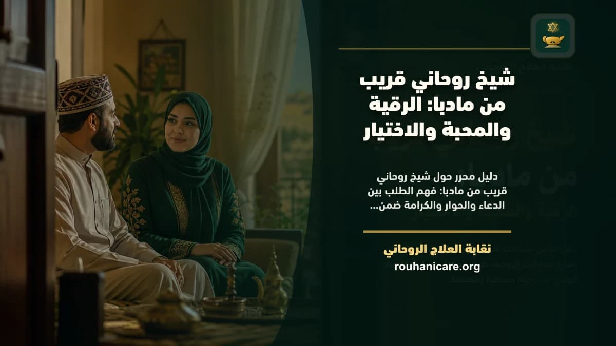 شيخ روحاني قريب من مادبا: الرقية والمحبة والاختيار